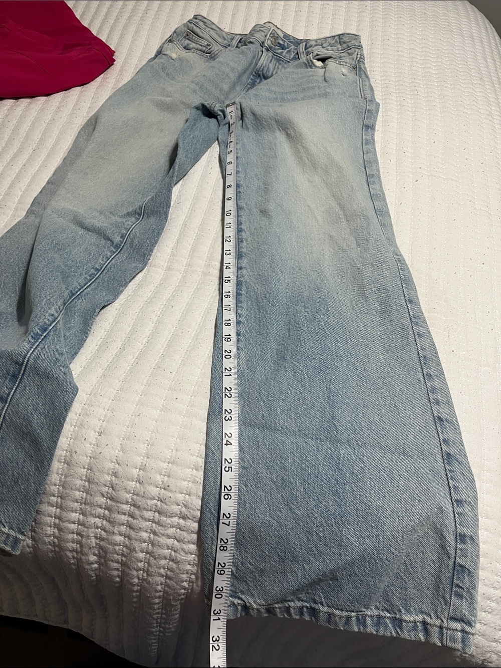 PacSun Light Wash Wide Leg Jeans - Picture 7 of 9